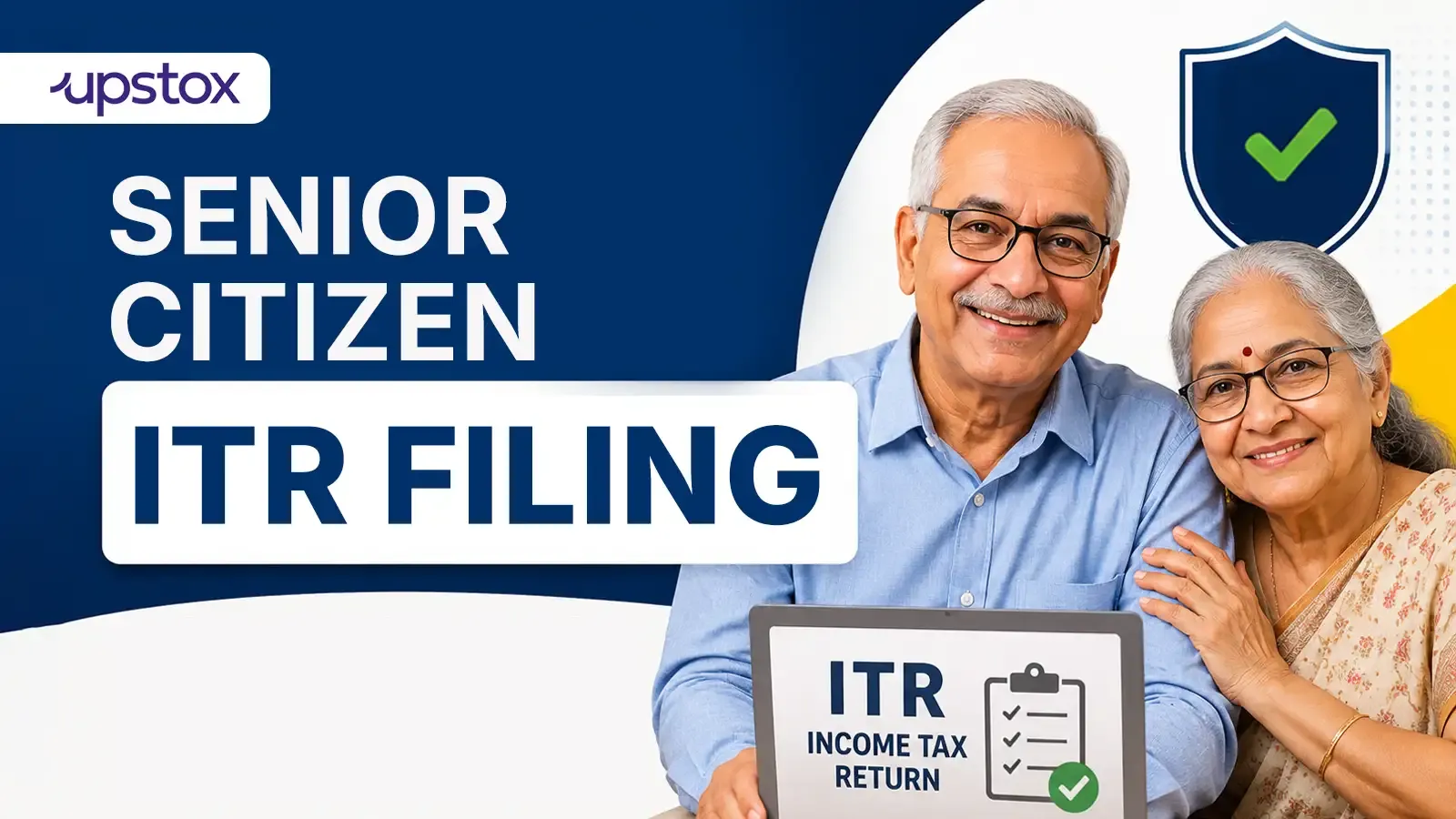 senior citizen itr filing query