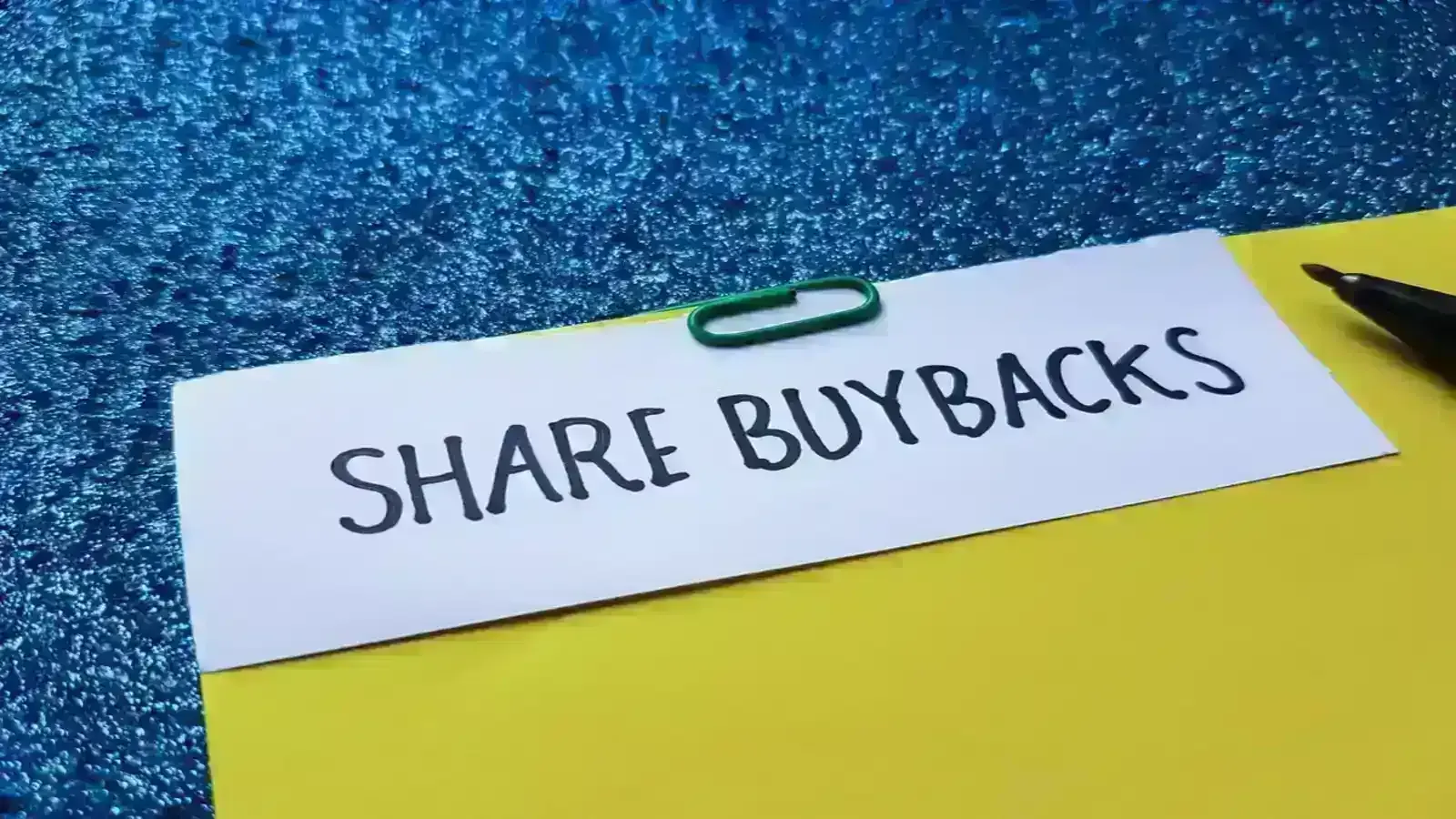 share buyback sebi