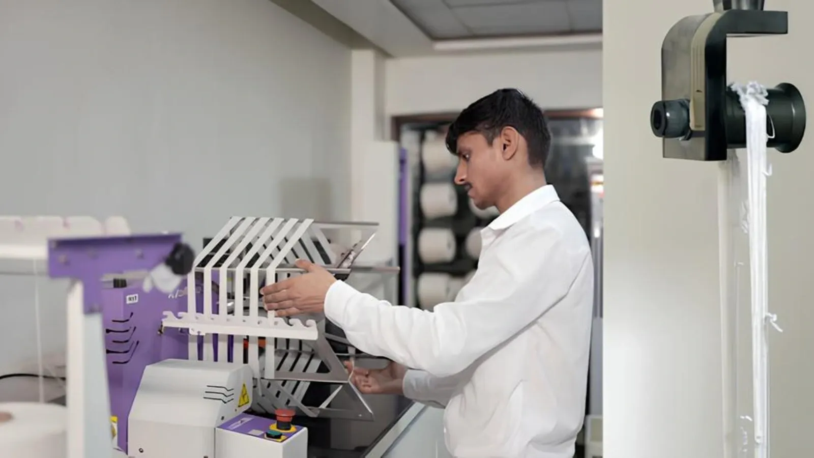 Shree Ram Twistex is engaged in manufacturing cotton yarns. | Image: shreeramtwistex.com