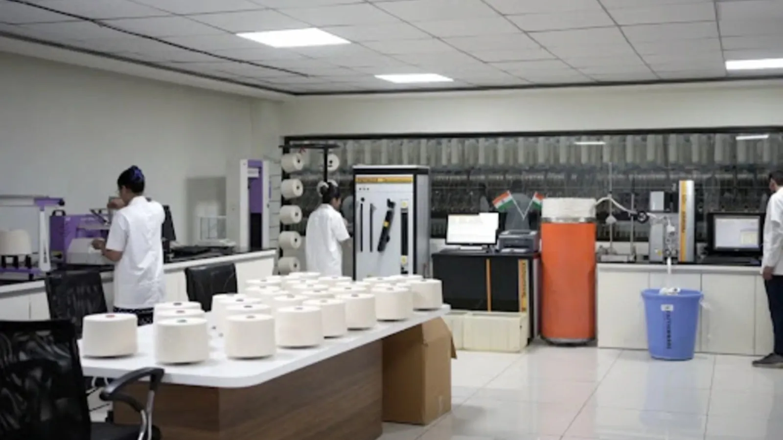 Shree Ram Twistex Limited manufactures cotton yarns. | Image: shreeramtwistex.com