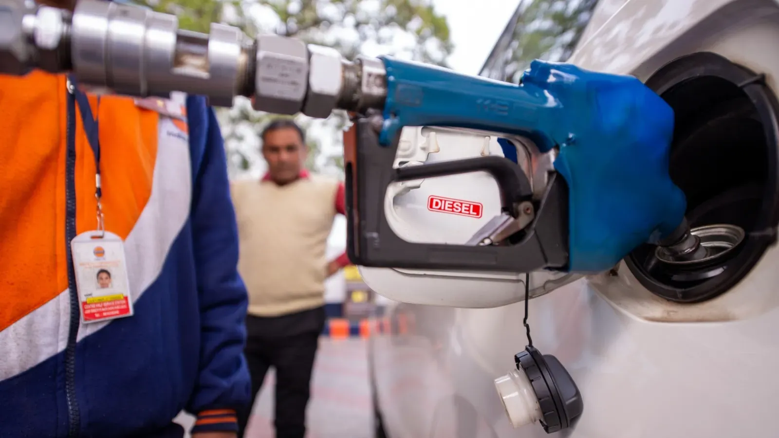 blended diesel and commercial LPG