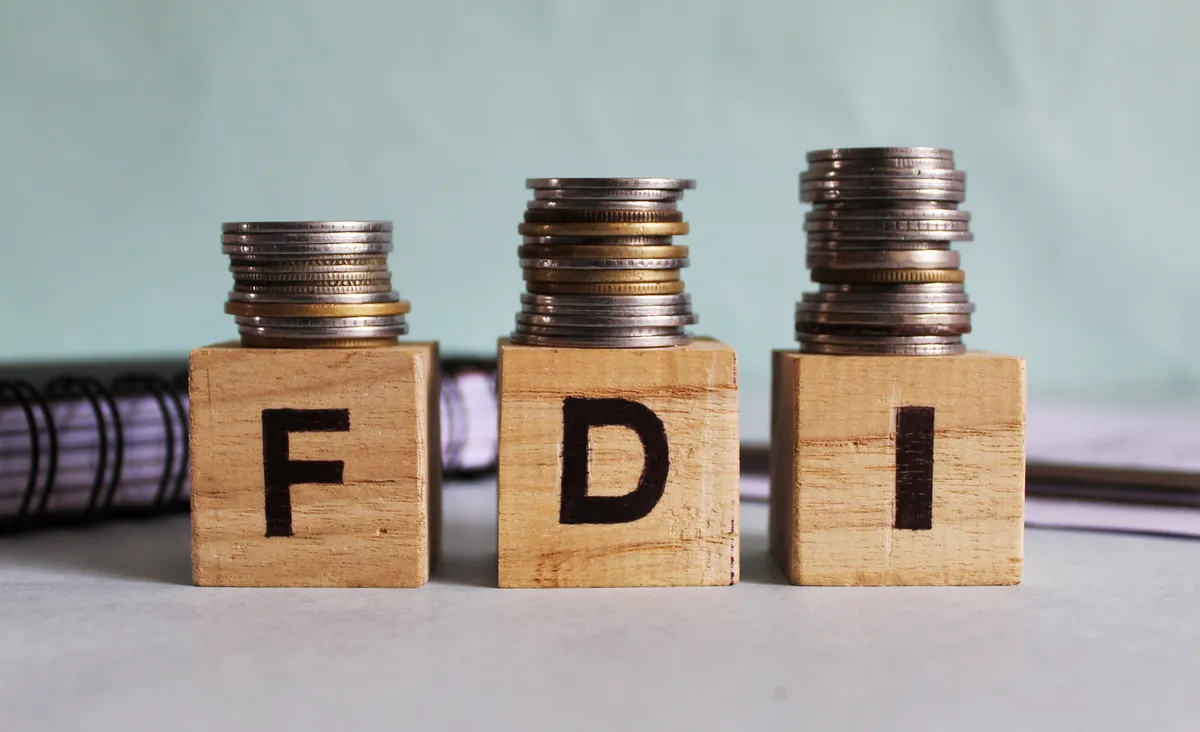 Non-financial companies accounted for nearly 90% of the FDI equity at face value, the RBI said