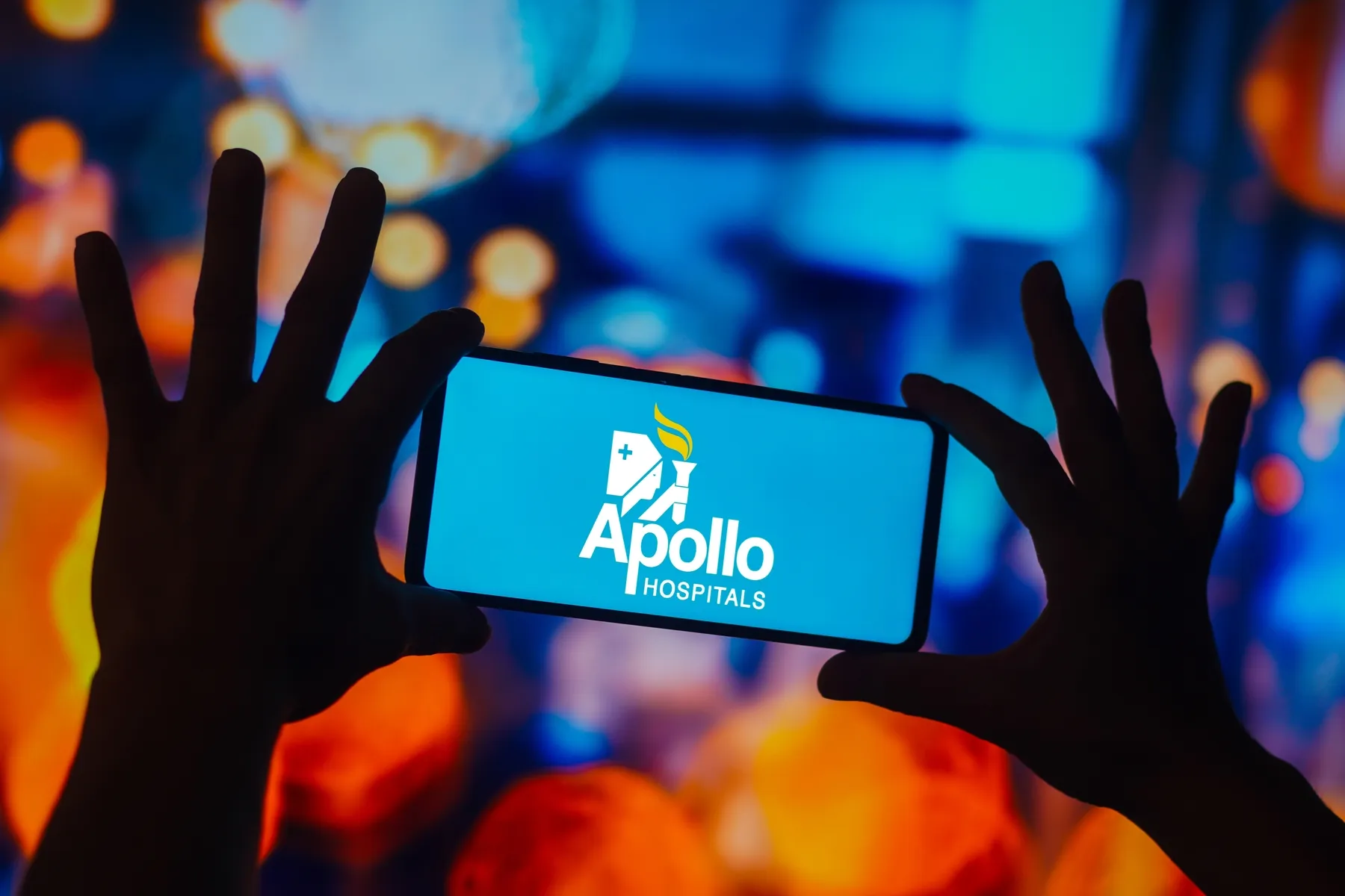 Shares of Apollo Hospitals were trading 3.48% higher at ₹6,818.16 apiece on the NSE at 10:35 am