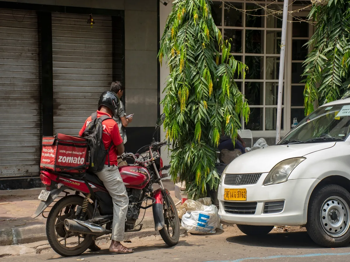 Goyal further said that he took the stairs to the third floor to realise that delivery partners cannot enter the mall and have to wait at the stairs to receive orders