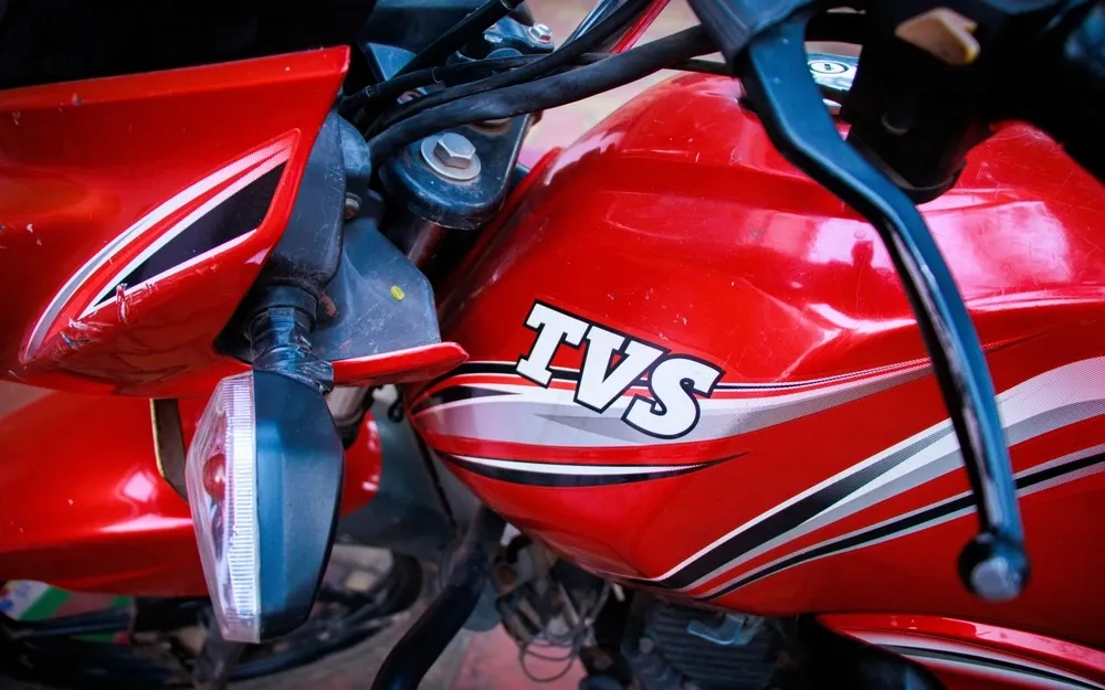 TVS Motor Company posted the highest-ever two-wheeler sales in its international business, growing by 26% to 115,817 units in February 2025. | Image: Shutterstock