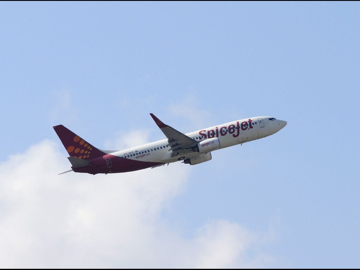 Spicejet posted a post-tax profit of ₹26 crore for the quarter ended December 31, 2024, compared to ₹300 crore loss in the year-ago quarter. | Image: Shutterstock