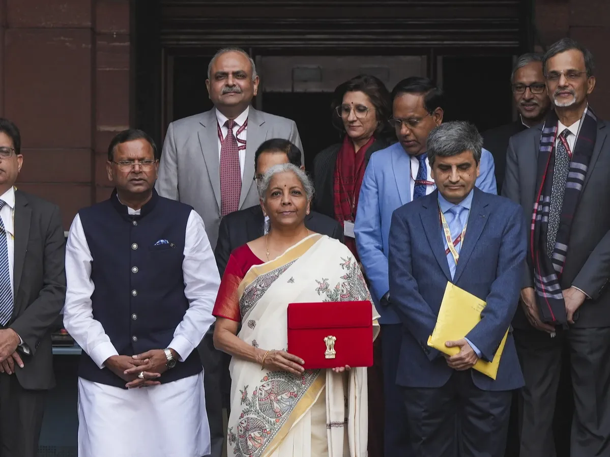 This is Finance Minister Nirmala Sitharaman's record setting eighth straight Budget. | Image: PTI