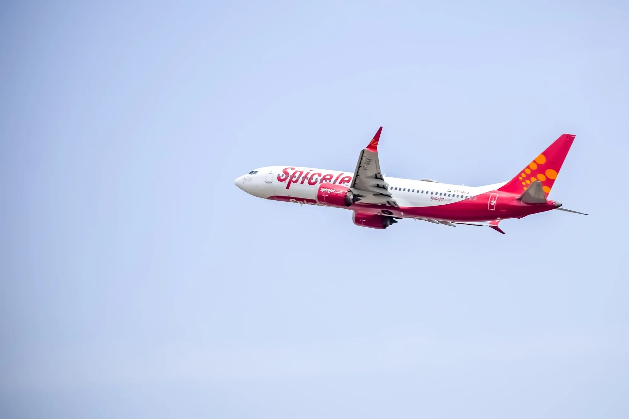 SpiceJet is a low-cost airline headquartered in Gurgaon, Haryana. | Image: Shutterstock