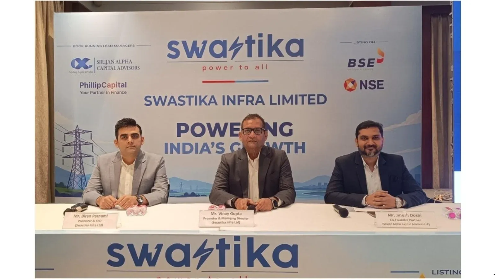 Swastika Infra is an engineering, procurement and construction company involved in the execution of power transmission and distribution infrastructure projects. | Image: SwastikaInfra.com