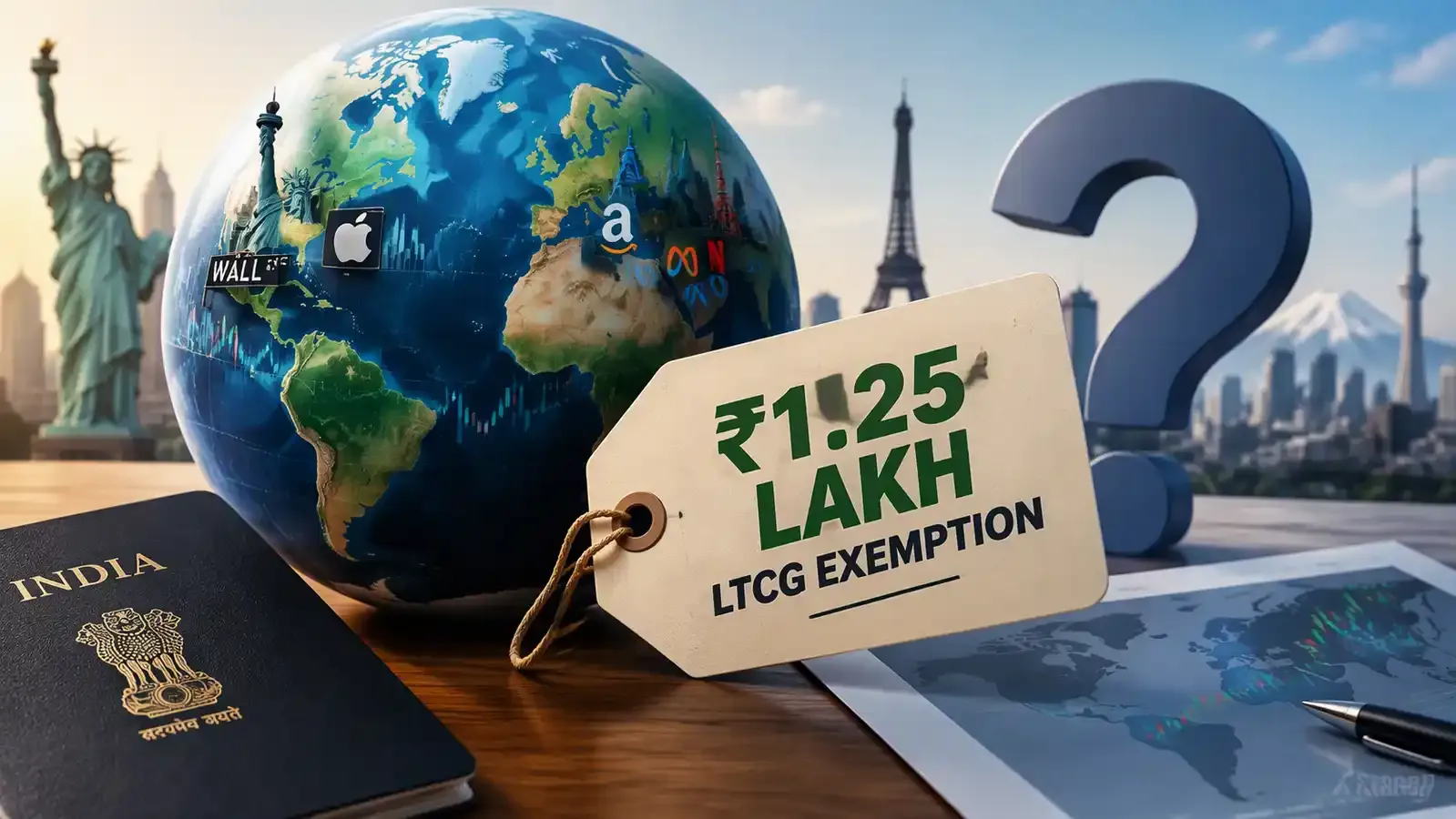 Can you claim the ₹1.25 lakh LTCG tax exemption on global stocks?