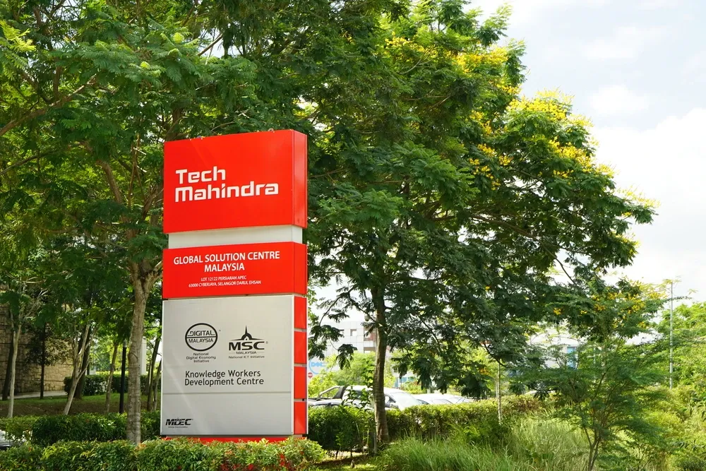 Tech Mahindra's operating profit margin grew 10.2% in the December quarter.