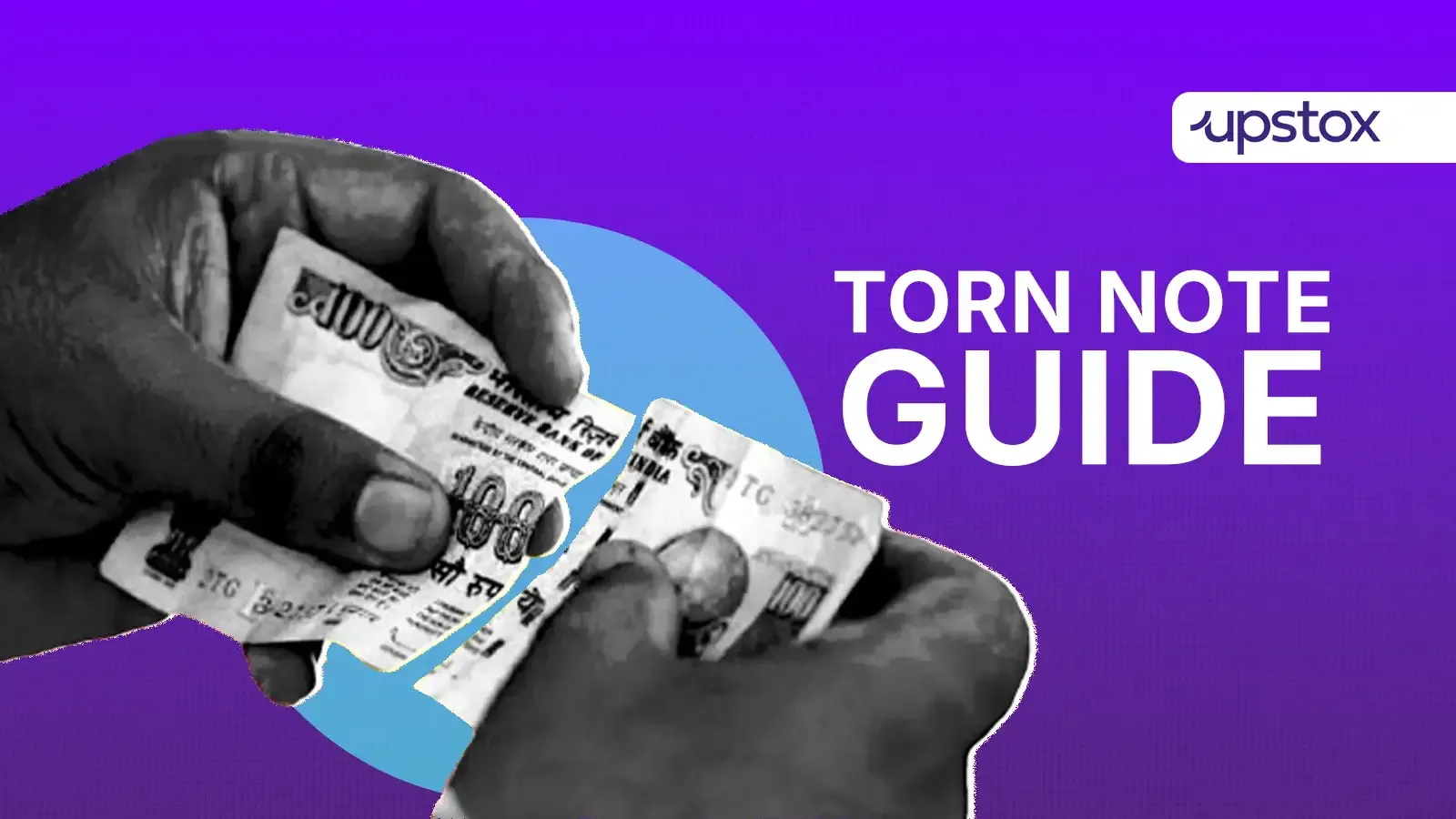 Torn ₹500 note or soiled cash? Don’t throw it away
