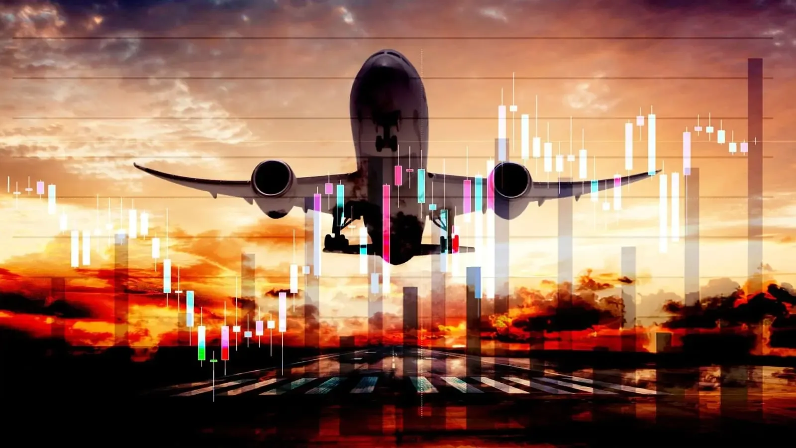 Shares of IndiGo operator InterGlobe Aviation was the biggest laggard on the index, declining 5%. Image: Shutterstock