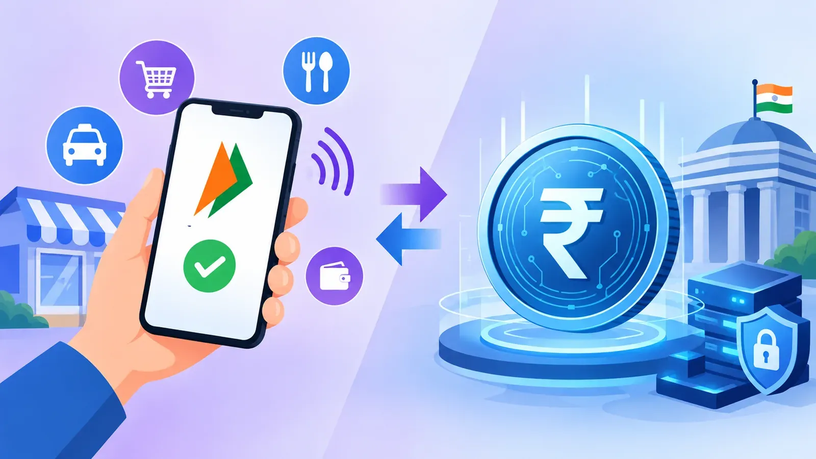 UPI vs digital rupee