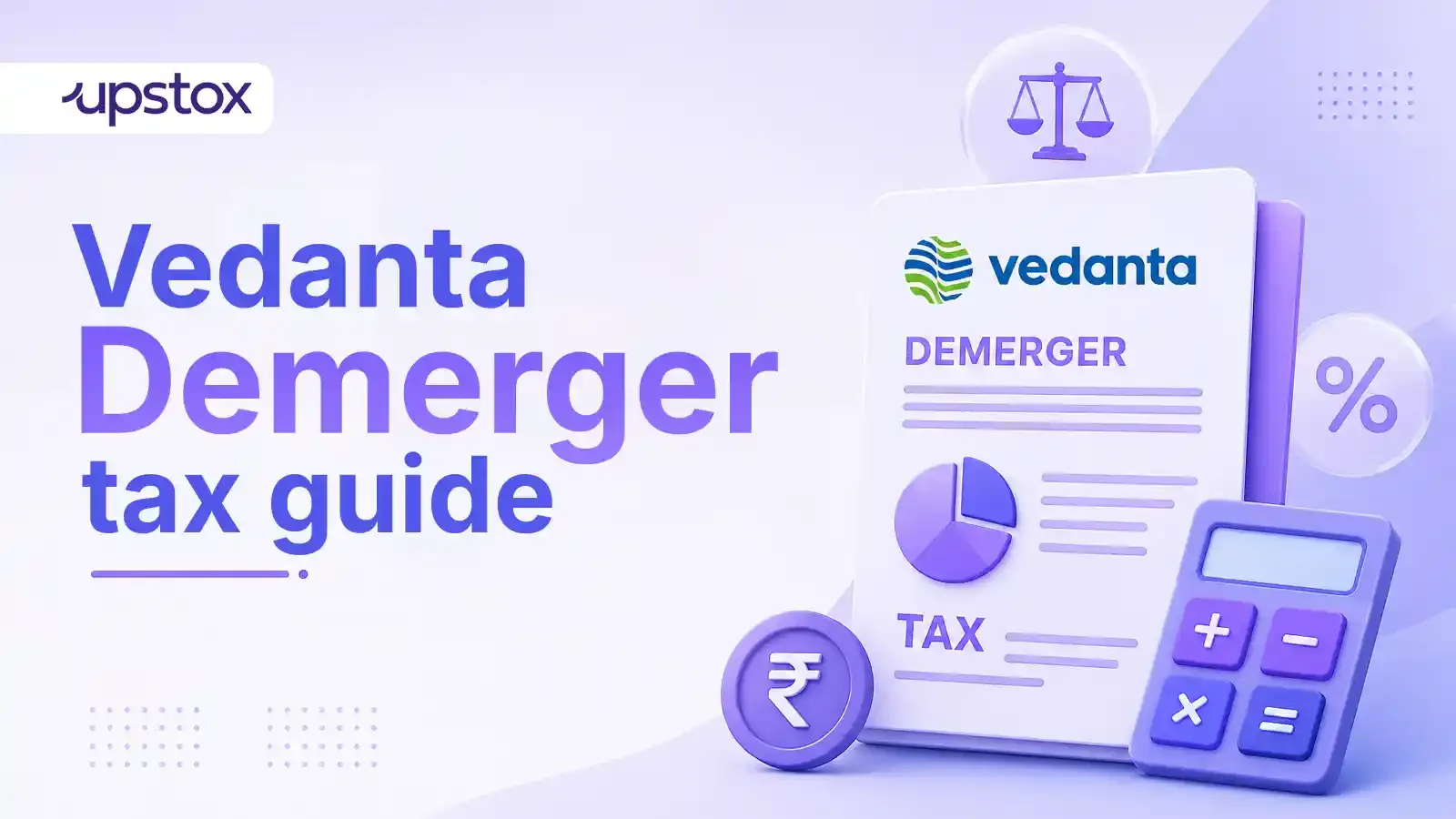 vedanta demerger ltcg tax