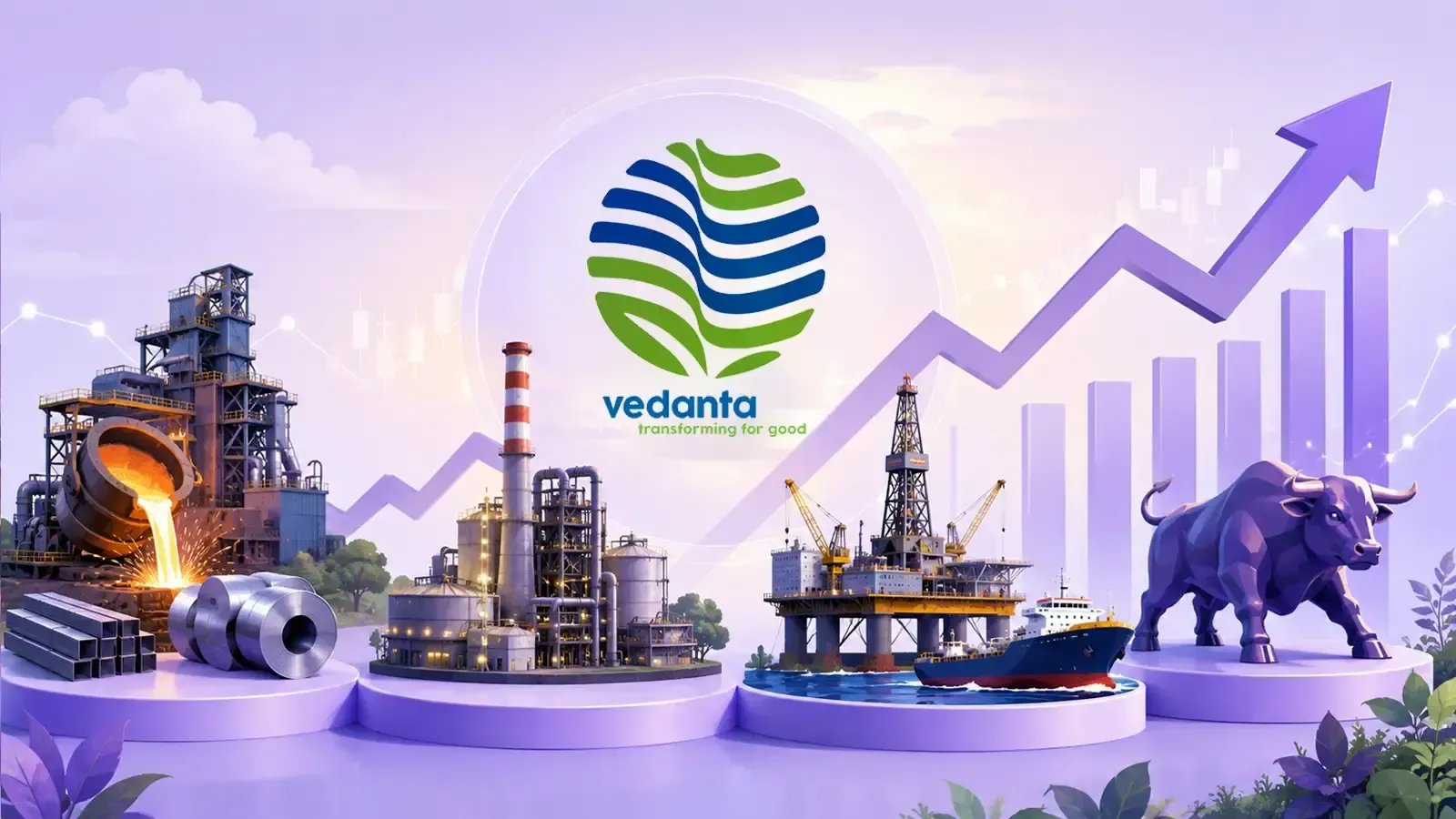 Vedanta Group stocks, August 20, 2026