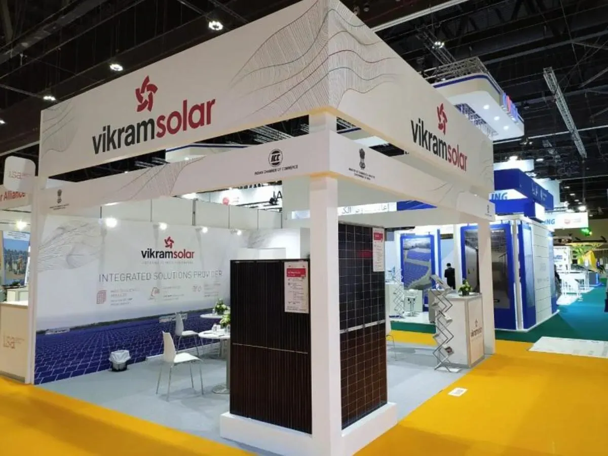 Vikram Solar shares, Feb 23, 2026