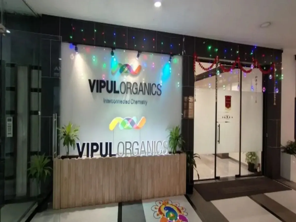 Vipul Organics constructs new factory building at Ambernath plant, shares extend gain for second day