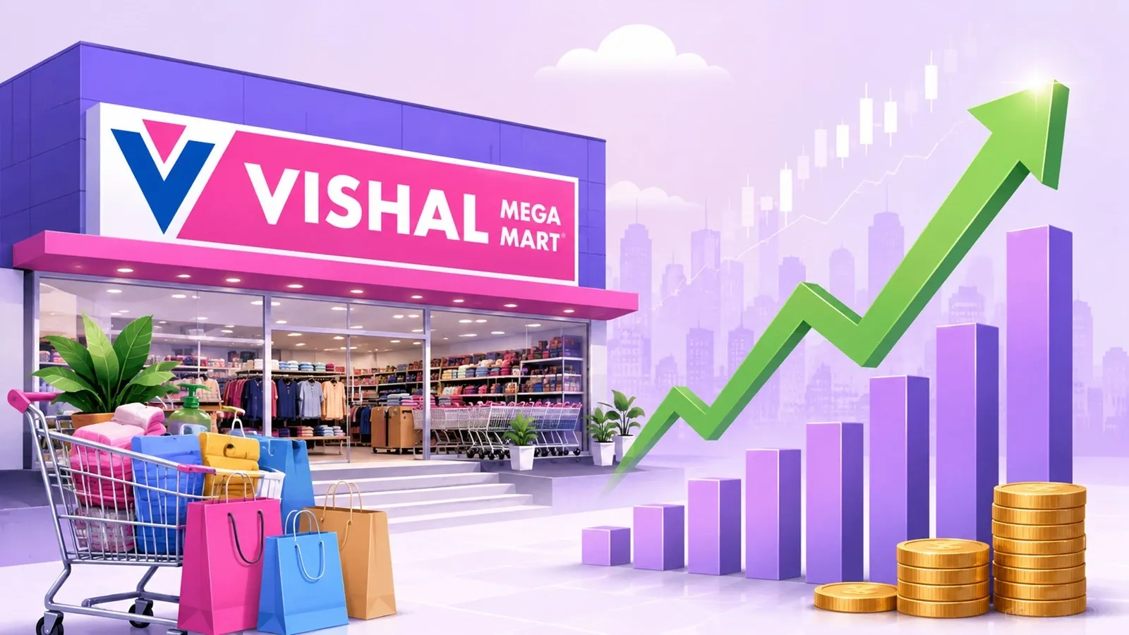 Vishal Mega Mart Shares Surge Over 11% Following Leadership Reappointment