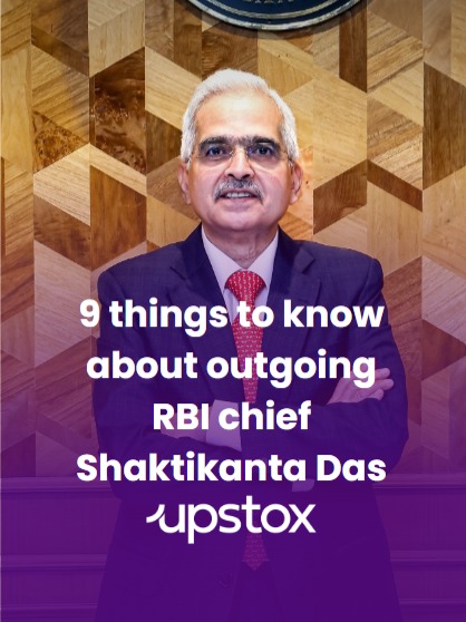 9 things to know about outgoing RBI chief Shaktikanta Das