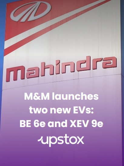 M&M launches two new EVs: BE 6e and XEV 9e