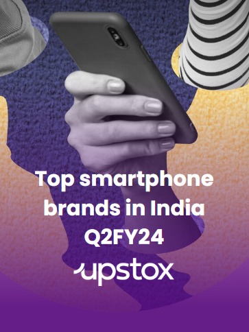 Top smartphone brands in India Q2FY24