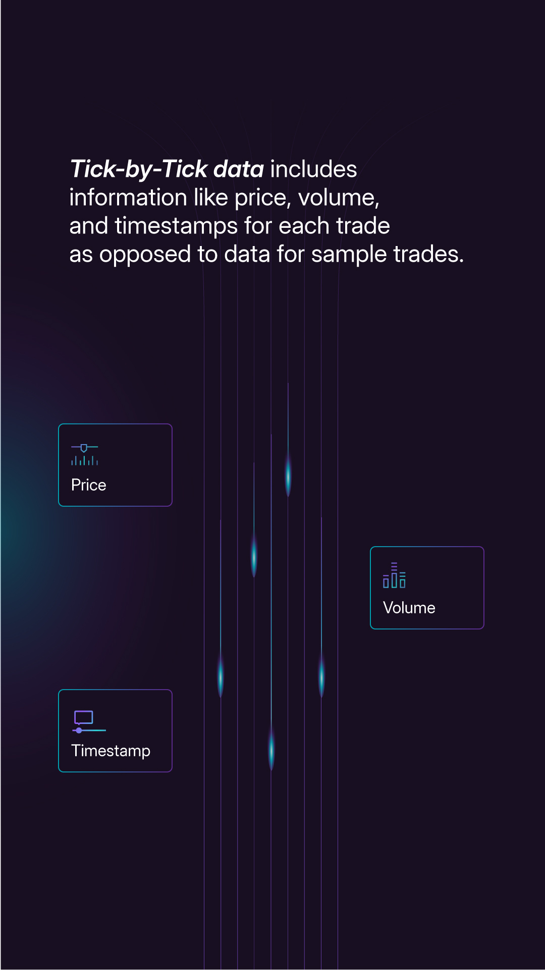 Tick by tick data
