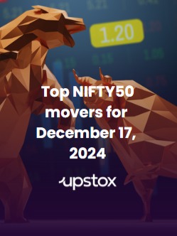 Top NIFTY50 movers for 17 December 2024 