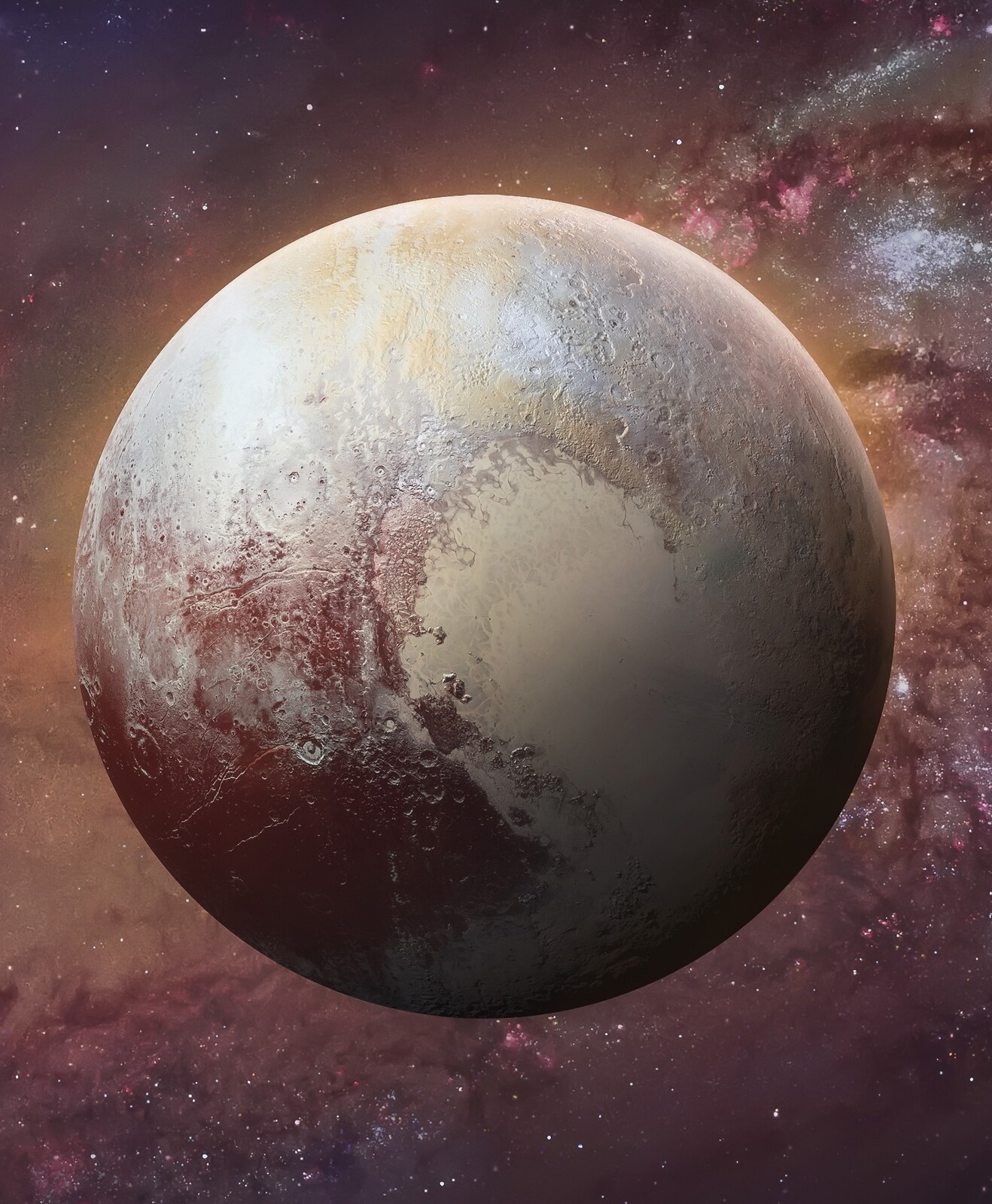 Is russia bigger than pluto
