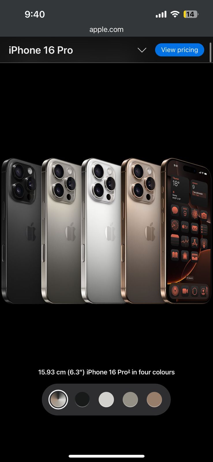 iPhone 16 Pro Max