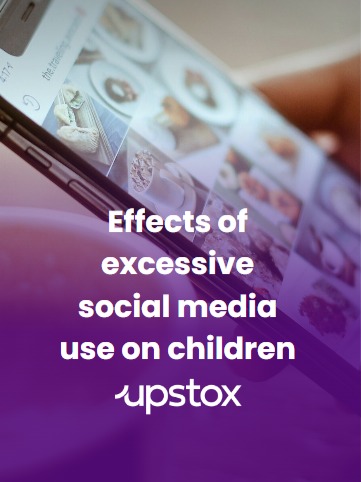 Effects of excessive social media use on children