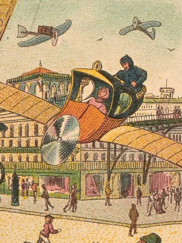 What people in the 1800s thought 2000 would look like